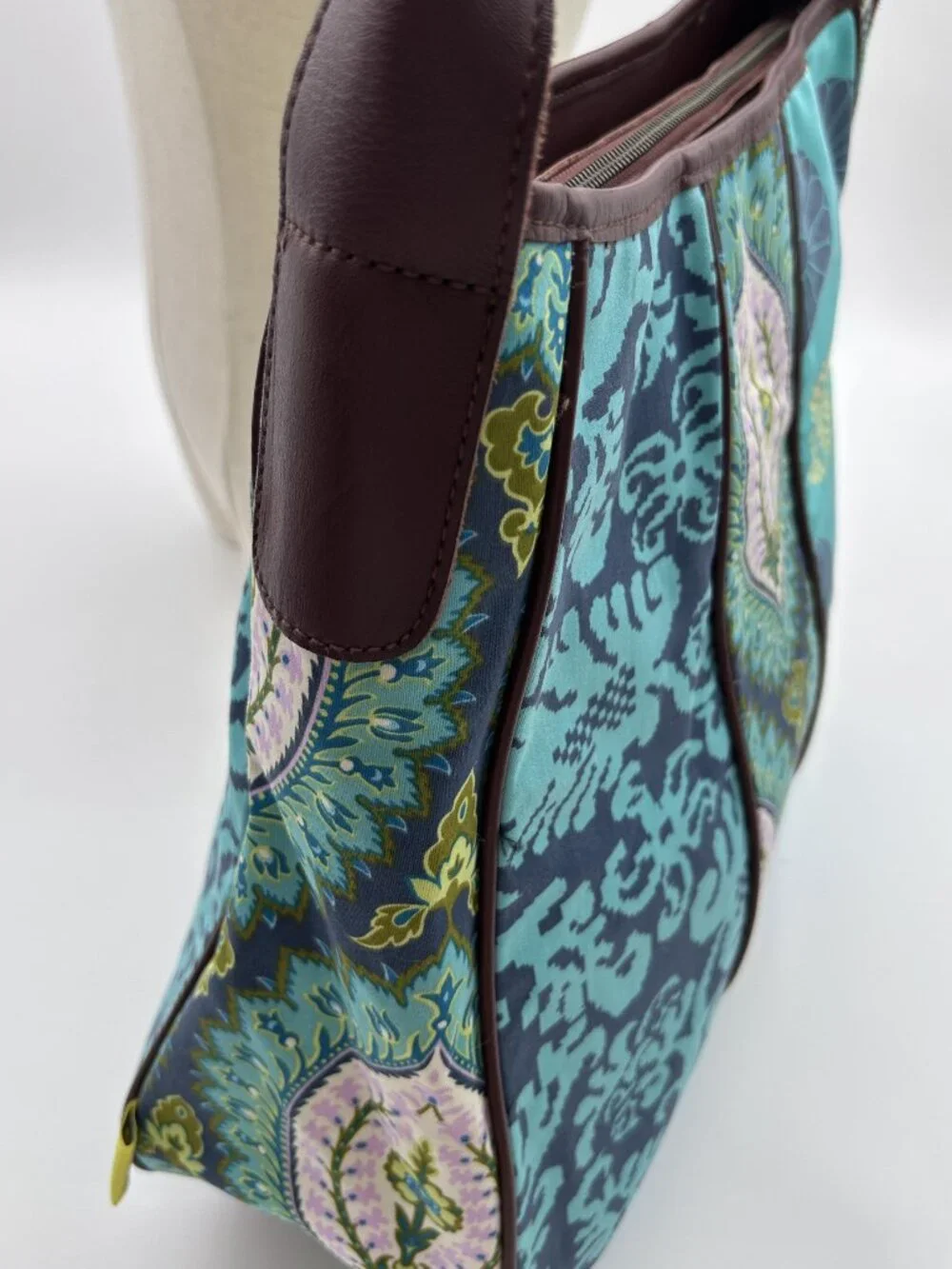 NWOT Rare Retired 2008 Amy Butler for Kalencom Muriel Bag Pristine Unused Teal